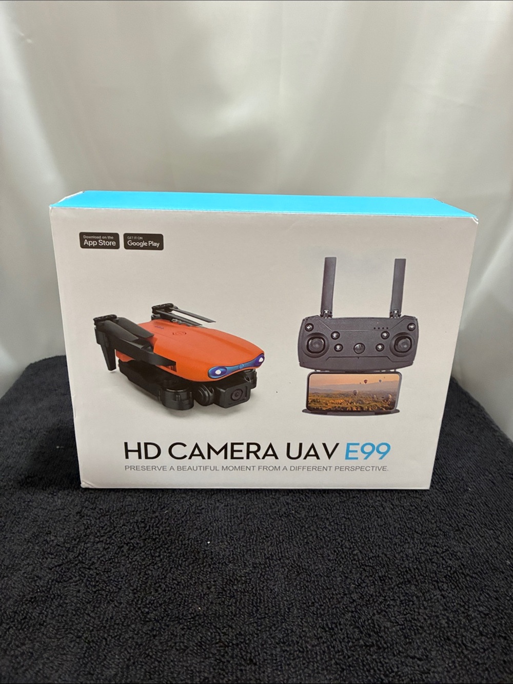 HD Camera UAV E99 Drone - Orange NWT